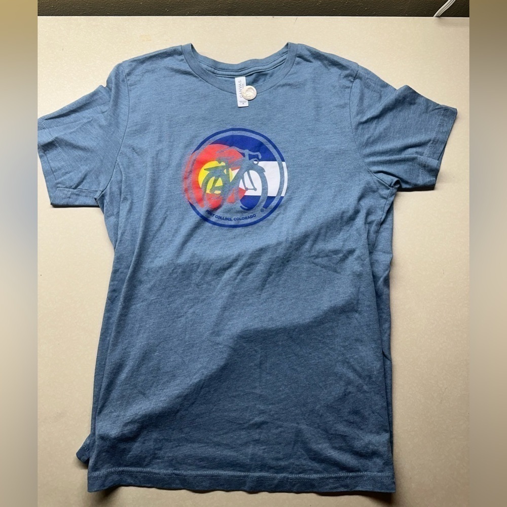 Fat tire brewing Fort Collins Colorado women’s T-shirt size medium